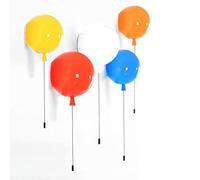 DUNMW Lampada da Parete a Palloncino Creativo Colorato per Camera dei Bambini - Decorativa per Camera da Letto Con Interruttore a Fune