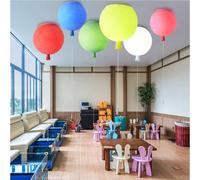 DUNMW Lampada da soffitto a palloncino creativo Lampada da soffitto a palloncino colorato opaco Lampadario per cameretta per bambini Decorazione Plafoniera per camera da letto, Interruttore a fune