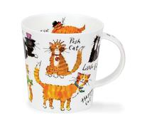 Dunoon A Cat's Life Gatto Jumbo 0,48L Tazza Da Tè Mug Tazza Da Caffè Cairngorm