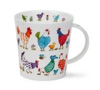 Dunoon Bright Mazzo Chicken Polli Gigante 0,48l Tazza di Tè da Caffè Cairngorm