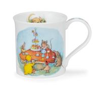 Dunoon Bute Tea Party Toadstool - Tazza in porcellana fine, 0,3 l