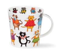 Dunoon Caingorm Cat Walk - Tazza in porcellana fine, 0,48 l