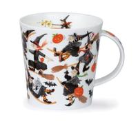 Dunoon Caingorm - Tazza in porcellana fine Bone China, motivo: streghe incantate, 0,48 l