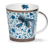 Dunoon Caingorm - Tazza in porcellana fine, motivo: Blue Ming, colore: Blu e Bianco Pheonix