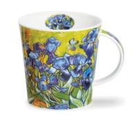 Dunoon Caingorm - Tazza in porcellana fine, motivo iris