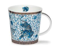 Dunoon Caingorm - Tazza in porcellana fine, motivo: tigre blu e bianca