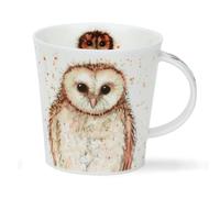 Dunoon Cairngorm - Tazza a forma di gufo da 0,48 l, colore: Marrone