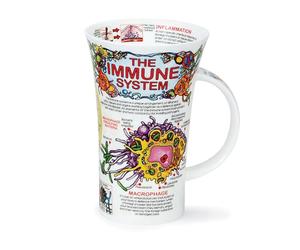 Dunoon Glencoe - Tazza a forma di sistema immunitario, 0,5 l