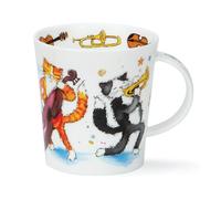 Dunoon Lomond - Tazza da 0,32 l, motivo: gatti