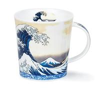 Dunoon Lomond - Tazza Ukiyo-e in porcellana fine, 0,32 l, colore: Onda