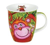 Dunoon Nevis Monkey - Tazza in porcellana fine, 0,48 l
