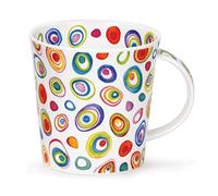 Dunoon Tazza a forma di Lomond in porcellana fine, realizzata in Inghilterra (Razzmatazz)