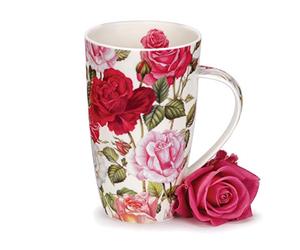 DUNOON - Tazza alta Henley, fantasia: rose