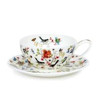 Dunoon Tazza da tè e piattino in legno segreti
