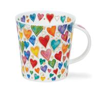 Dunoon Tazza Da Tè Mug Dazzle Hearts Con Oro 0,3L Lomond