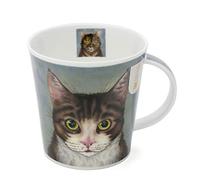 Dunoon Tazza in porcellana Bone China Rogues' Gallery Cats (Tabby)