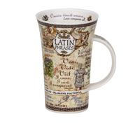 Dunoon Tazza Latin Phrases Latina Glencoe Bicchiere Gigante 0,5 L