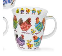 Dunoon Tazza Nevis Knitwits Galline In Maglione Per 480Ml Formano