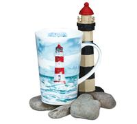 Dunoon Tazza, Tazza Shetland Solitudine Con Faro 440ml Porcellana FORMANO