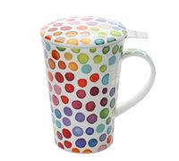 DUNOON Tazza Da Tè Shetland Hot Spots Con Punti Colorati Per 440Ml Formano