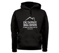 Dunphy Real Estate - Adulti Felpa con Cappuccio/Maglione - TV Moderno Family