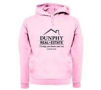 Dunphy Real Estate - Adulti Felpa con Cappuccio/Maglione - TV Moderno Family