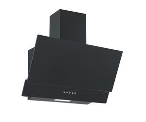 Dunstabzugs- Cappa Inclinata Testa Libera 60 CM Nero Opaco Sasha Parete respekta