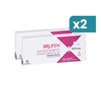 Duo 2x12 compresse Brufen 400mg Ibuprofene dolori mestruali e mal di testa