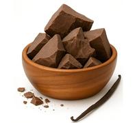 Duo Cacao Cerimoniale Crudo 500 g + Vaniglia Bourbon Bio 20 g - Cacao Premium Puro per Rituale, Meditazione, Guarigione, Risveglio del Cuore - Azienda Francese