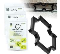 DUO CLIPS Confezione da 3 Supporti Universali 22-50 mm 300 pezzi | Clip per Cavi, Supporto per Cavi e Tubi