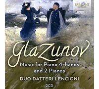 Alexander Glazunov Glazunov: Music for Piano 4-hands and 2 Pianos (CD) Album
