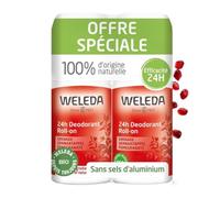 Duo Déodorant Roll-on 24H Weleda