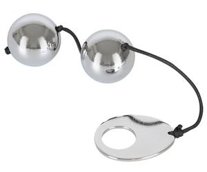 Duo di palline dell'amore in metallo, 110 g per pallina, Bad Kitty 1 p