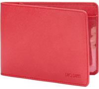 DUO DUFFEL Carta d'identità per disabili e timer, protezione per portafoglio, carta di parcheggio disabili, copertura discreta, sicurezza ologramma (rosso)