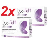 Duo Fem Menopausa Menopausa Vampate di Calore Stanchezza 2x (28 Giorni +28 No...