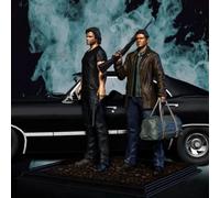Duo Figurine Supernatural Dean and Sam Diorama Statua 1/24 resina da dipingere