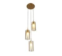 Duo III 3Lt Multi-Drop - Metallo bronzo e bicchiere da champagne