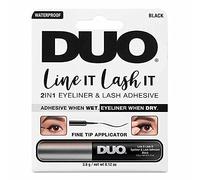 Ardell Duo 2in1 Eyeliner & Lash Adhesive eyeliner e colla per ciglia finte 2in1 3,5 g tonalità Black