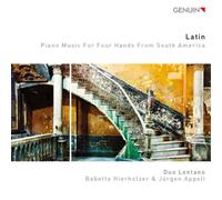 Duo Lontano Latin: Piano Music for Four Hands from South America (CD) Album