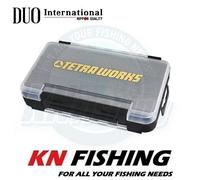DUO MEIHO TETRAWORKS Run Gun Lure Case nero oro 175 x 105 x 38 mm