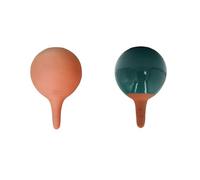 Duo Mini Ollas Pianter 25 cl | Natura & Blu anatra |Irrigazione automatica | Sistema di Irrigazione Naturale per Piante da Appartamento | Produzione artigianale francese