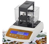 Duo misuratore di valore K dell'oro misuratore di densità della purezza for valutazione caratura misurazione della densità oro argento platino con rilevamento precisione di 0,01g(120k)