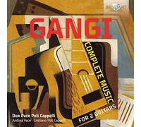 Mario Gangi, Duo Pace Poli Cappelli Pf – Complete Music for 2 Guitars – CD – Edel