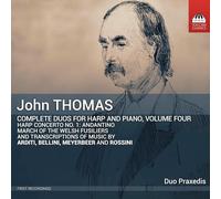 John Thomas John Thomas: Complete Duos for Harp and Piano - Volume 4 (CD) Album