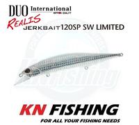 DUO REALIS JERKBAIT 120 esche da pesca dure in acqua salata affondante 120...