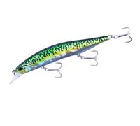Duo Realis Jerkbait 130 Sp Sw Daa0263 Green Mackerel Lux - 13cm - 23g - Rattle - Suspending - JERKB 130 SW DAA0263