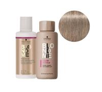 Duo Rivelatore e Patina Schiarente Eclat Cappuccino Glacé 8-14 BlondMe Schwarzkopf 2x60ML