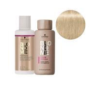 Duo Rivelatore e Patina Schiarente Eclat Sabbia 9,5-41 BlondMe Schwarzkopf 2x60ML