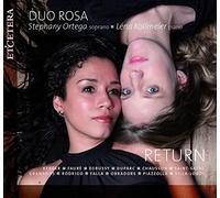 Duo Rosa Ortega, Stephanie/Kollmei KREGER/OBRADOS/PIAZOLLA/GREVER/LECUONA/ (CD)