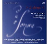 Duo Sonare A Deux - Music for 2 Violins (CD)